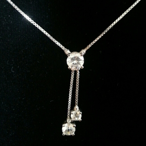 925 sterling Silver bib necklace