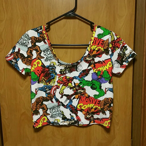 Marvel Crop Top