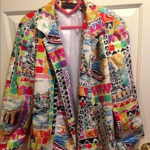 Thrifted Vintage Blazer Size Large Or 18W