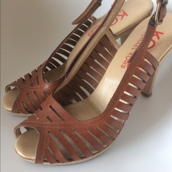 MICHAEL KORS leather heels