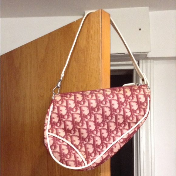 Christian Dior Saddle Bag Authentic Vintage