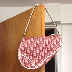 Christian Dior Saddle Bag Authentic Vintage