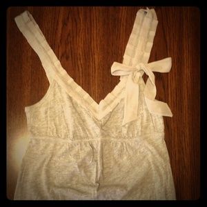 Gray Hollister Summer Top