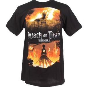Unisex Attack on Titan anime t shirt
