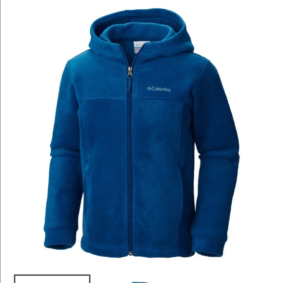 Columbia fleece with hood