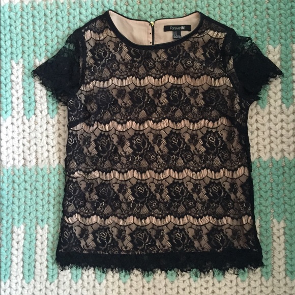 Forever 21 lace blouse