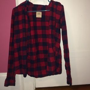 Hollister Plaid button Shirt