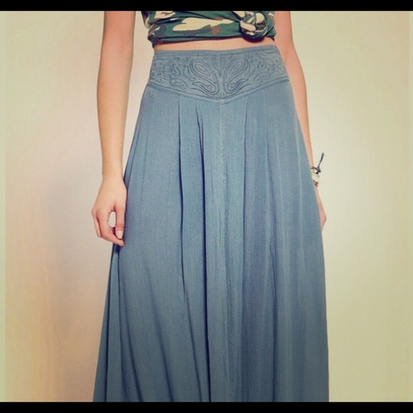 Beautiful crochet maxi skirt💕