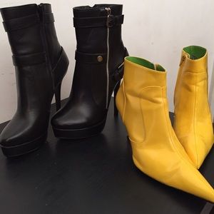 Yellow Steve Madden Heel