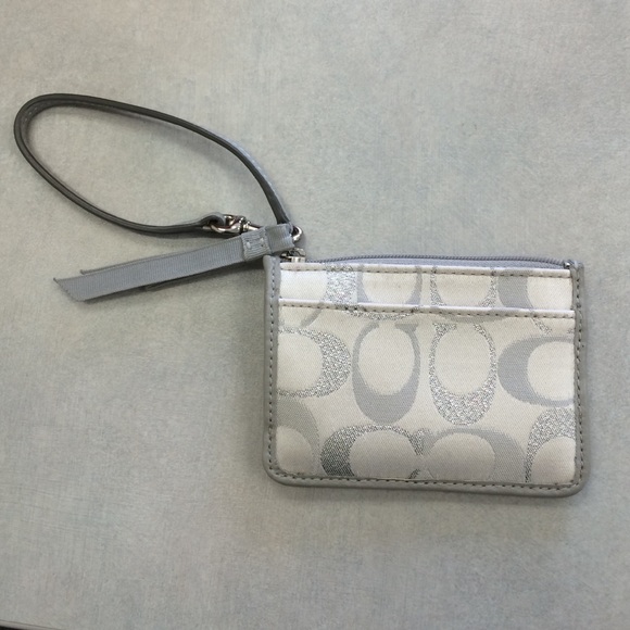 Coach card case/ keychain / small wristlet