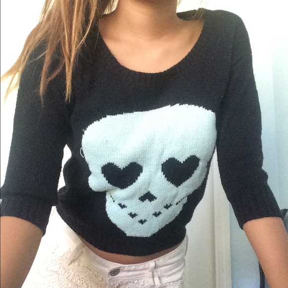 Charlote ruse skull sweater. Size XS