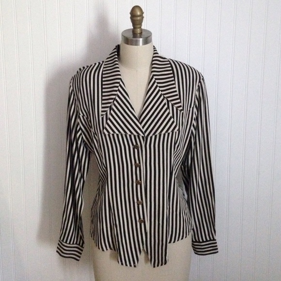 Striped vintage Blazer/Button down