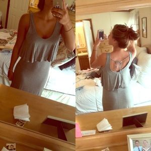 Medium grey maxi dress!