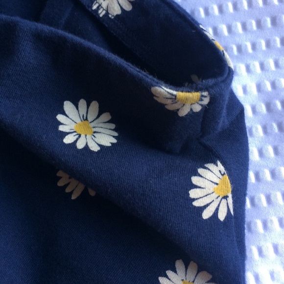 Navy blue high-wasted shorts - Picture 4 of 4