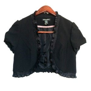 Stoosh black cropped blazer