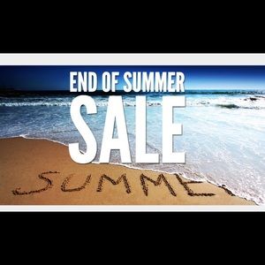 End of summer sale ! EVERYTHING MUST GO 🌞