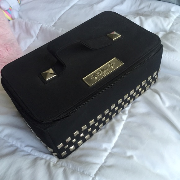 Kat Von D Studded Makeup Bag / Carrying Case RARE