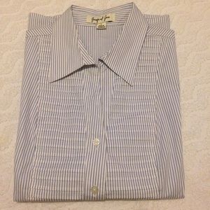 Striped Collared Blouse