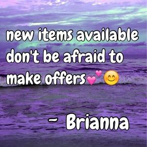 New items available in my closet