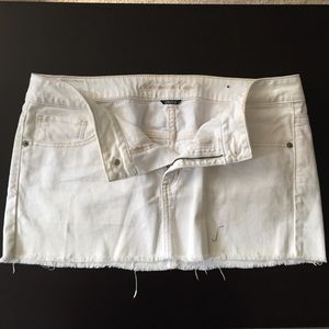 White jean skirt American Eagle Outfitters sz 12