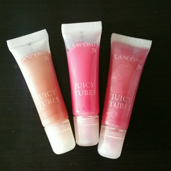 Bundle 3 lancome juicy tubes
