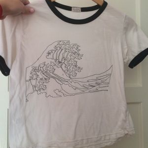 Brandy Melville Wave Nadine Top