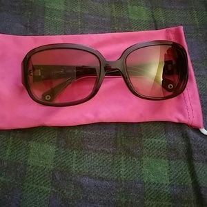 Coach prescription sun glasses