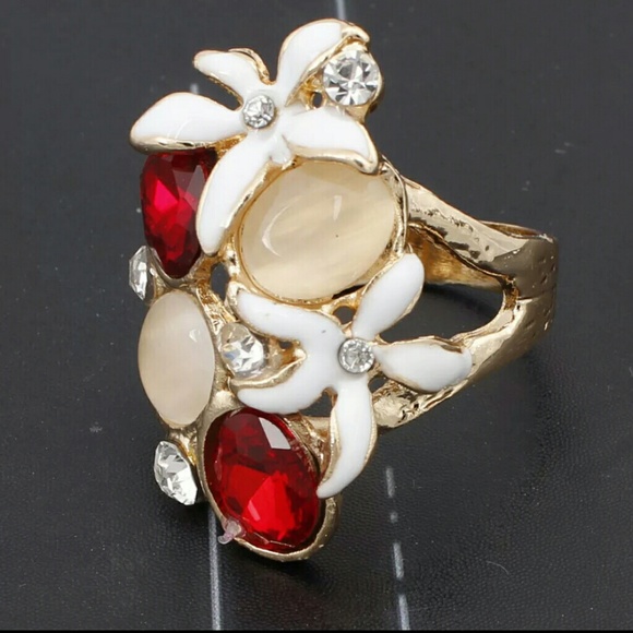 Jewelry - Trendy 14K Gold Filled Ruby