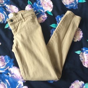 Abercrombie kids khaki jeggings