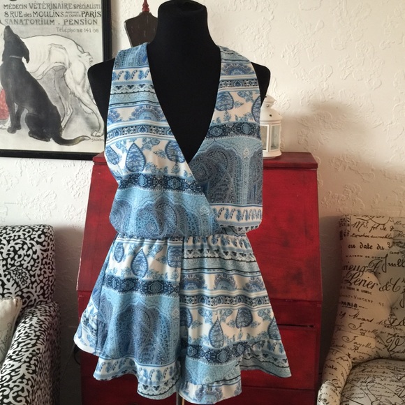 MuMu shorts Romper