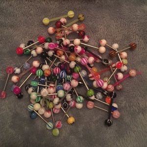 Tongue and nipple rings !!