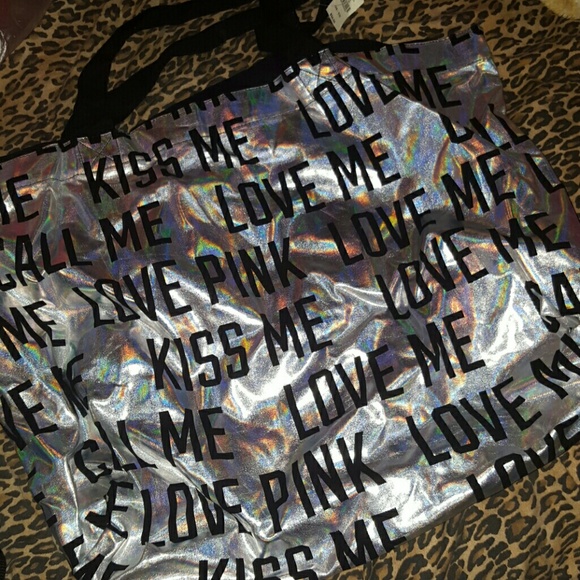 Metallic vs pink bag