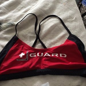 NWOT Nike lifeguard two-piece swimsuit