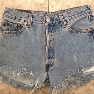 High Waisted VINTAGE Levi Shorts!!!