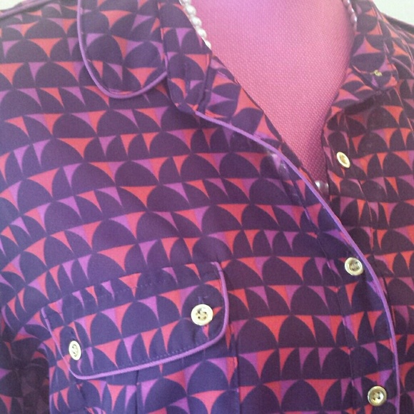 *GIFTED**Sophisticated 'Ana' Red/Black/Purple - Picture 3 of 4