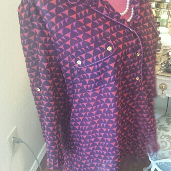 *GIFTED**Sophisticated 'Ana' Red/Black/Purple - Picture 4 of 4