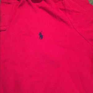 Men's collard polo shirt