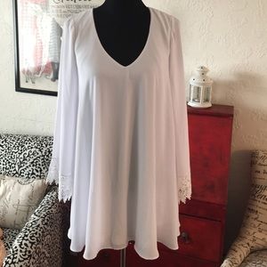 MuMu white dress-Tunic