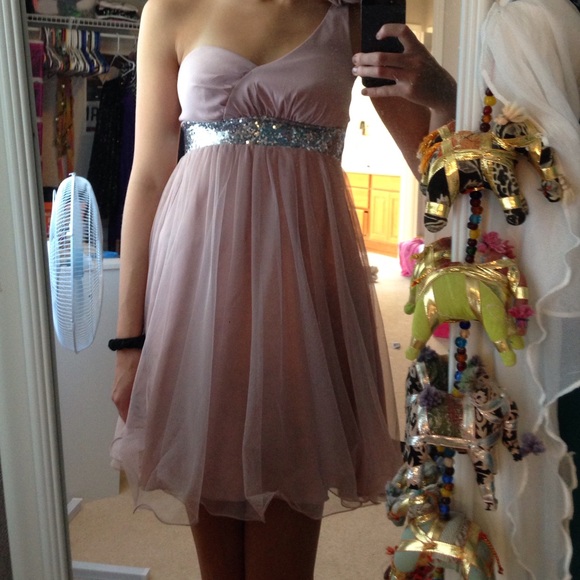 Pink homecoming dress pink
