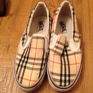 New Vans tennis shoes.