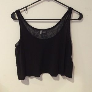 Cropped tank top