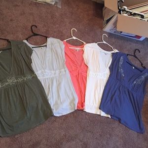 5 AE Cute Basic Shirts