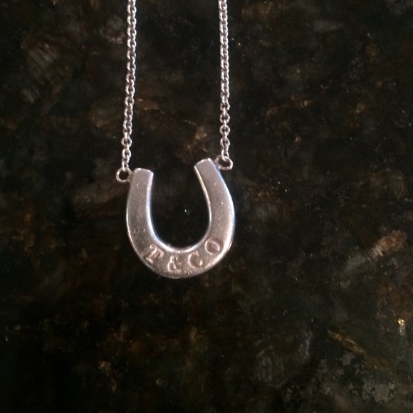 Tiffany & Co. Silver Horseshoe Necklace
