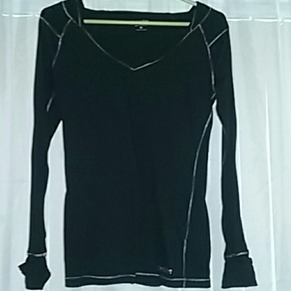 Black long Sleeve Calvin Klein performance shirt