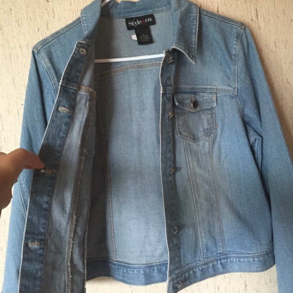 Style & Co. Denim Jacket - Picture 4 of 4