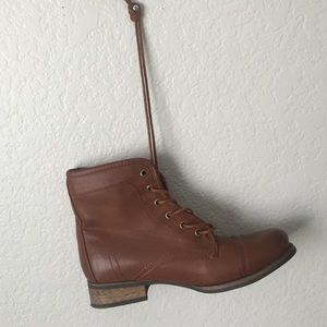 Indian print booties