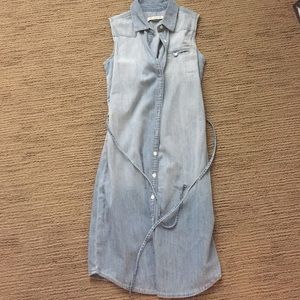 Chambray Sleeveless Dress-Mavi Jeans Co NWOT