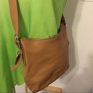 Coach beige bag slightly worn