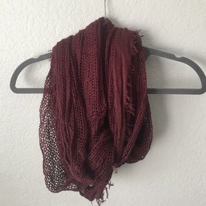 Mesh long scarf