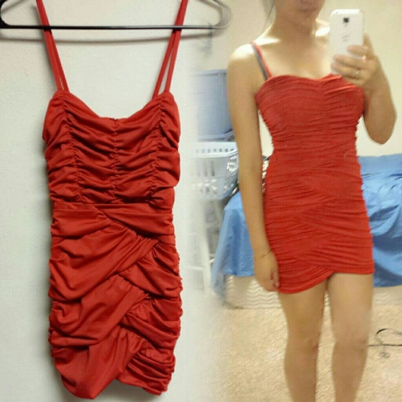 Red dress